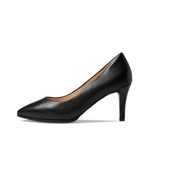 🖤GUC Cole Haan Grand OS Nike Smooth Leather Stiletto Pumps, Black, 8M - Picture 3 of 14